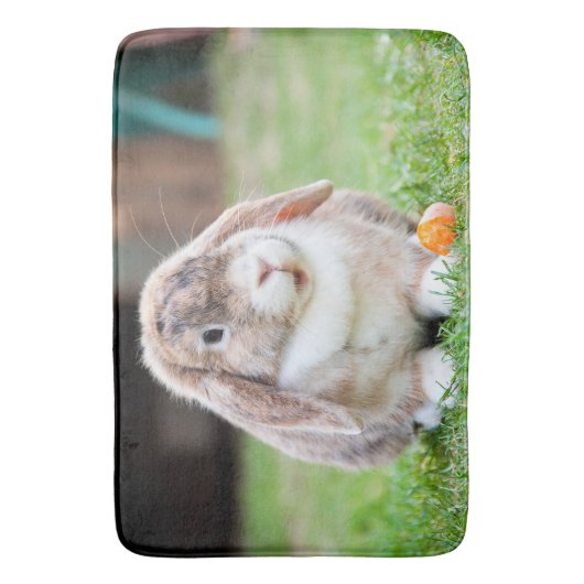 Snoezelkonijn Badmat (Voorkant Verticaal)