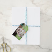 Snoezelkonijn Cadeaulabel (Met Touw)
