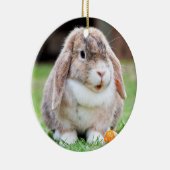 Snoezelkonijn Keramisch Ornament (Rechts)
