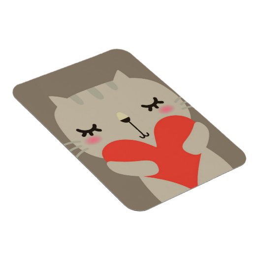 Snoezelkonijn met liefde magneet (Rechterzijde)