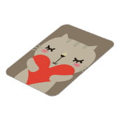 Snoezelkonijn met liefde magneet (Linkerzijde)