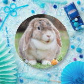 Snoezelkonijn Papieren Bordje (Feest)