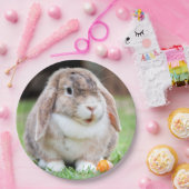 Snoezelkonijn Papieren Bordje (Feest)