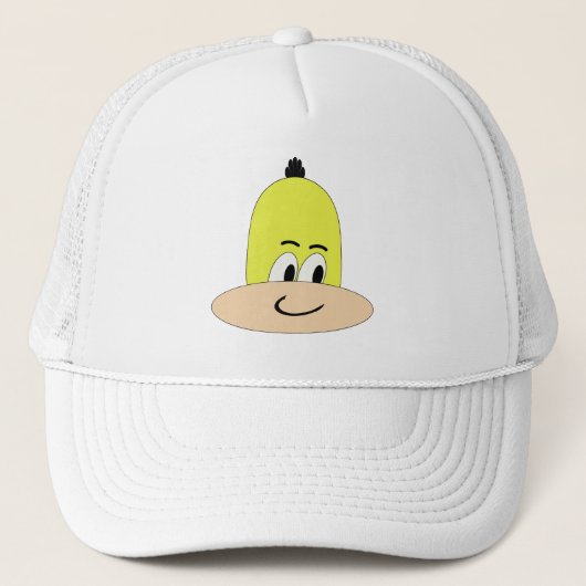 Snoezige Grappige Cartoon Karakter Trucker Pet (Voorkant)