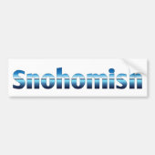 Snohomish WA Bumpersticker (Voorkant)