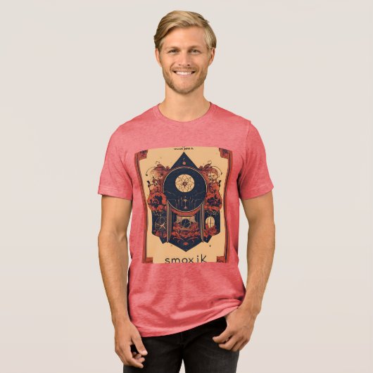 SNOKXINK Avant Garde Art Tattoo Studio Tri-blend T Tri-Blend Shirt (Voorkant volledig)