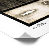 Snook B&W-Posters, -Prints en -Lijsten Poster (Hoek)