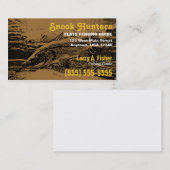 Snook Fish Visitekaartje (Voorkant / Achterkant)