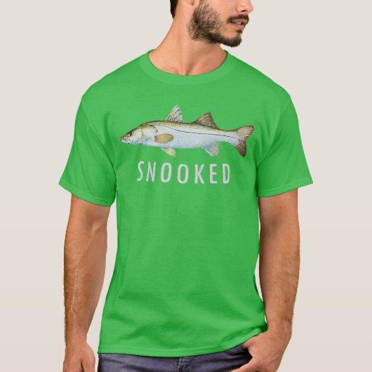 Snook Fishing Saltwater Inshore Common Snook Fish  T-shirt (Voorkant)