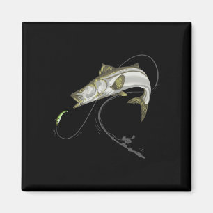 Snook robalo sergeant vis lijnenzijde zeebaars magneet