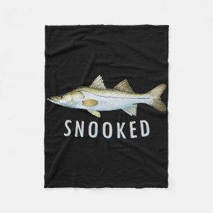 Snook vissen in zoutwater Common Snook vis Fleece Deken
