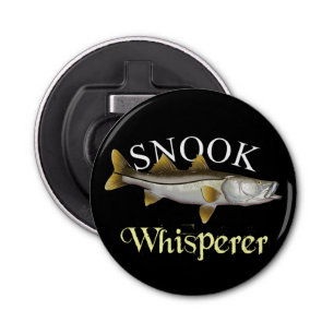 Snook Whisperer Dark Button Flesopener