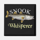 Snook Whisperer Dark Magneet (Voorkant)