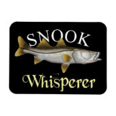 Snook Whisperer Dark Magneet (Horizontaal)