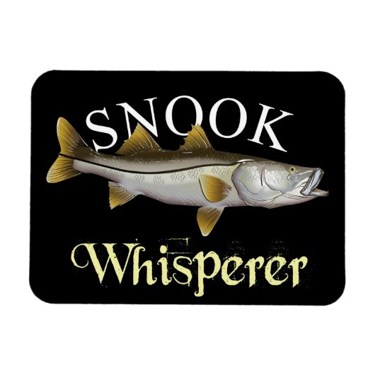 Snook Whisperer Dark Magneet (Horizontaal)