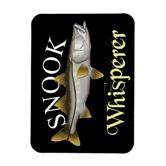 Snook Whisperer Dark Magneet (Verticaal)