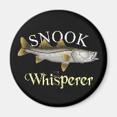 Snook Whisperer Dark Magneet (Voorkant)