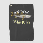 Snook Whisperer Dark Vist Handdoeken (Voorkant)