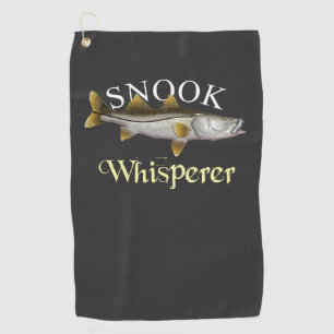 Snook Whisperer Dark Vist Handdoeken