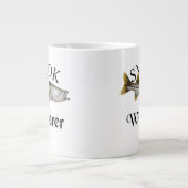 Snook Whisperer Light Grote Koffiekop (Voorkant)