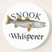 Snook Whisperer Light Zandsteen Onderzetter (Voorkant)