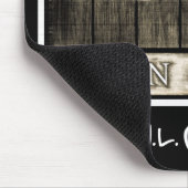 Snook zwarte & witte Muismatten (Hoek)