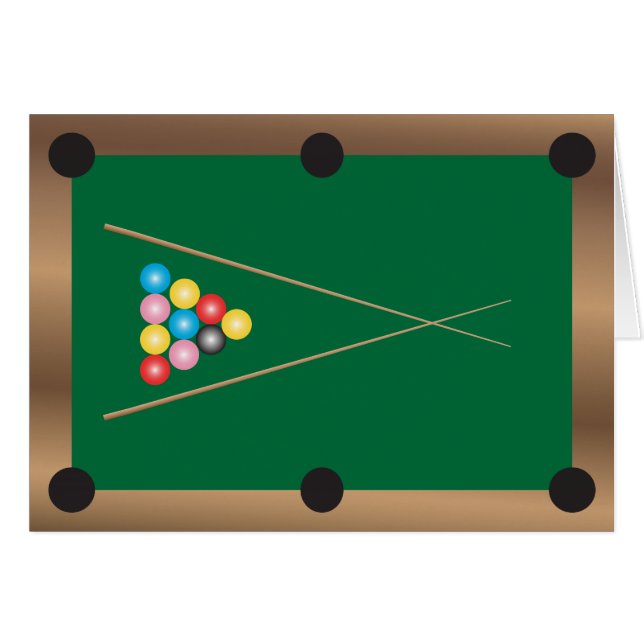 Snooker (Voorkant Horizontaal)