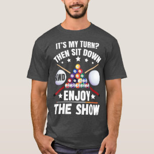 Snooker Accessoires pool Billiard voor de balk  T-shirt