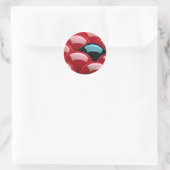 Snooker-apparatuur Ronde Sticker (Tas)