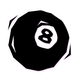 Snooker Ball 8 Minimalist Mug | Billiard Art Koffiemok