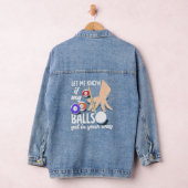 Snooker Billiard Player Denim Jacket (Hangar)