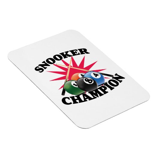 Snooker Champion Magneet (Rechterzijde)