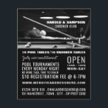 Snooker Club Portrait, Pool, Snooker Club Advert Flyer<br><div class="desc">Snooker Club Portrait,  Pool,  Snooker Club Adverteren flyers van de Visitekaartje winkel.</div>