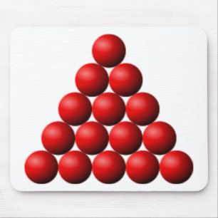 Snooker-driehoek Muismat