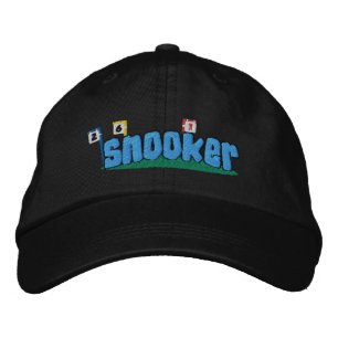 Snooker geborduurd Pet