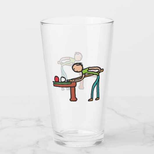 Snooker Glas (Achterkant)