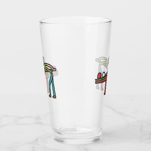 Snooker Glas (Rechts)