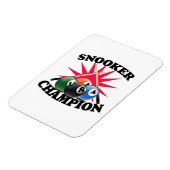 Snooker Kampioen  Magneet (Linkerzijde)