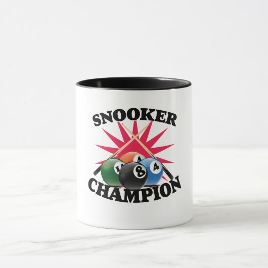 Snooker Kampioen  Mok (Midden)
