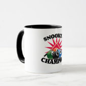 Snooker Kampioen  Mok (Voorkant links)