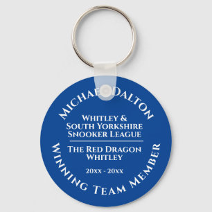 Snooker League Trofee Sleutelhanger