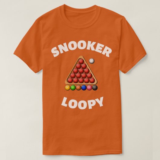 Snooker Loopy T-shirt (Design voorkant)
