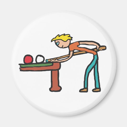 Snooker Magneet (Voorkant)