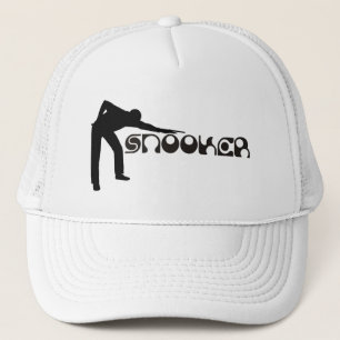 SNOOKER modern lettertype + uw ideeën Trucker Pet