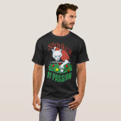Snooker my passion billiard player design snooker t-shirt (Voorkant volledig)
