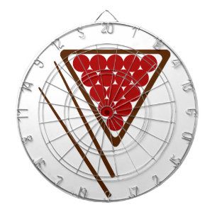 Snooker Rack en Snooker Cues Dartbord