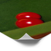 Snooker shot poster (Hoek)
