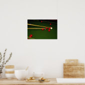 Snooker shot poster (Keuken)