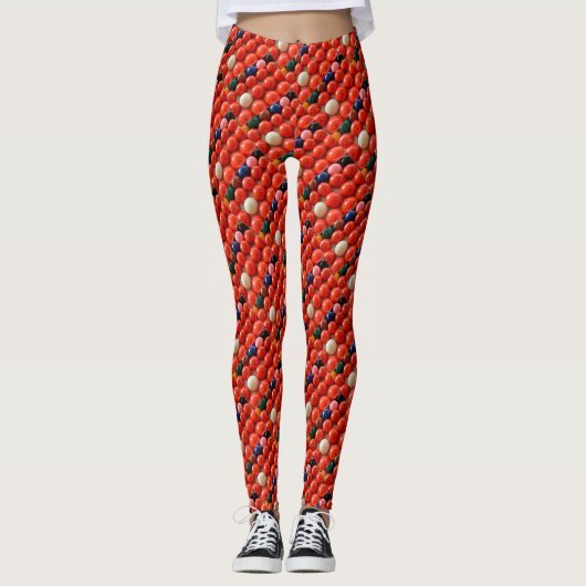 Snooker spelen, dames Leggings (Voorkant)