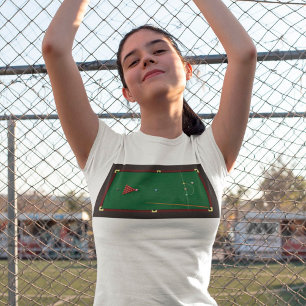 Snooker Table Womens T-Shirt